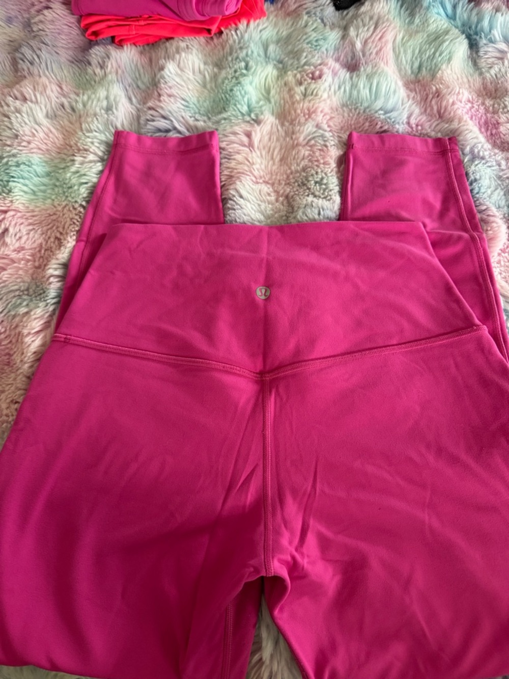 lululemon athletica Hot Pink High-Rise Leggings